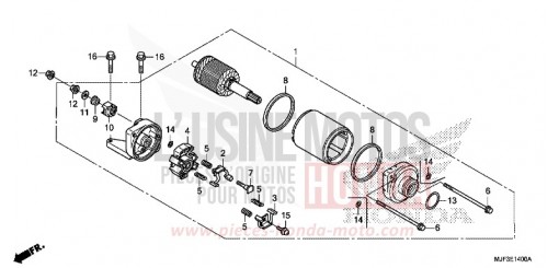 STARTER MOTOR CTX700AE de 2014